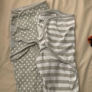 Velcro swaddles